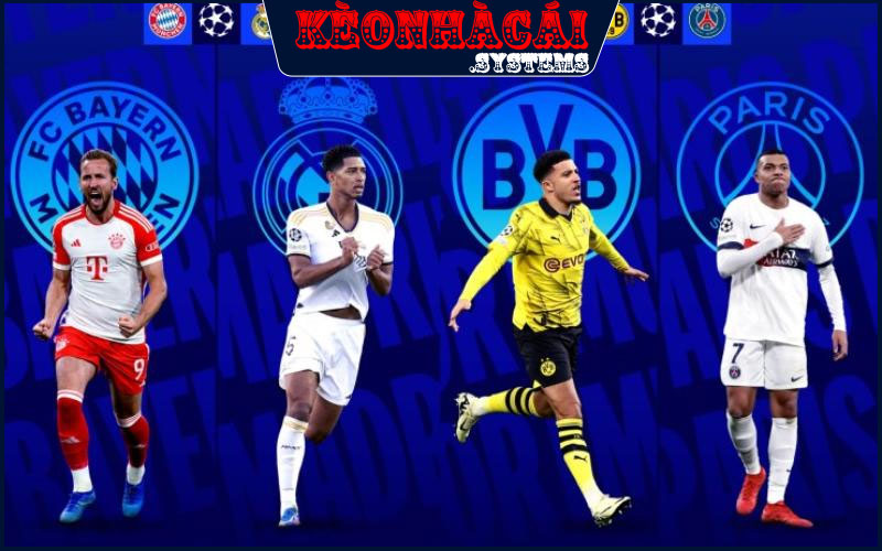 Bán Kết Cúp C1 Lượt Về: Ai Sẽ Là Cái Tên Xứng Đáng Vào Chung Kết? 3 Dortmund cần bảo toàn thành quả lượt đi